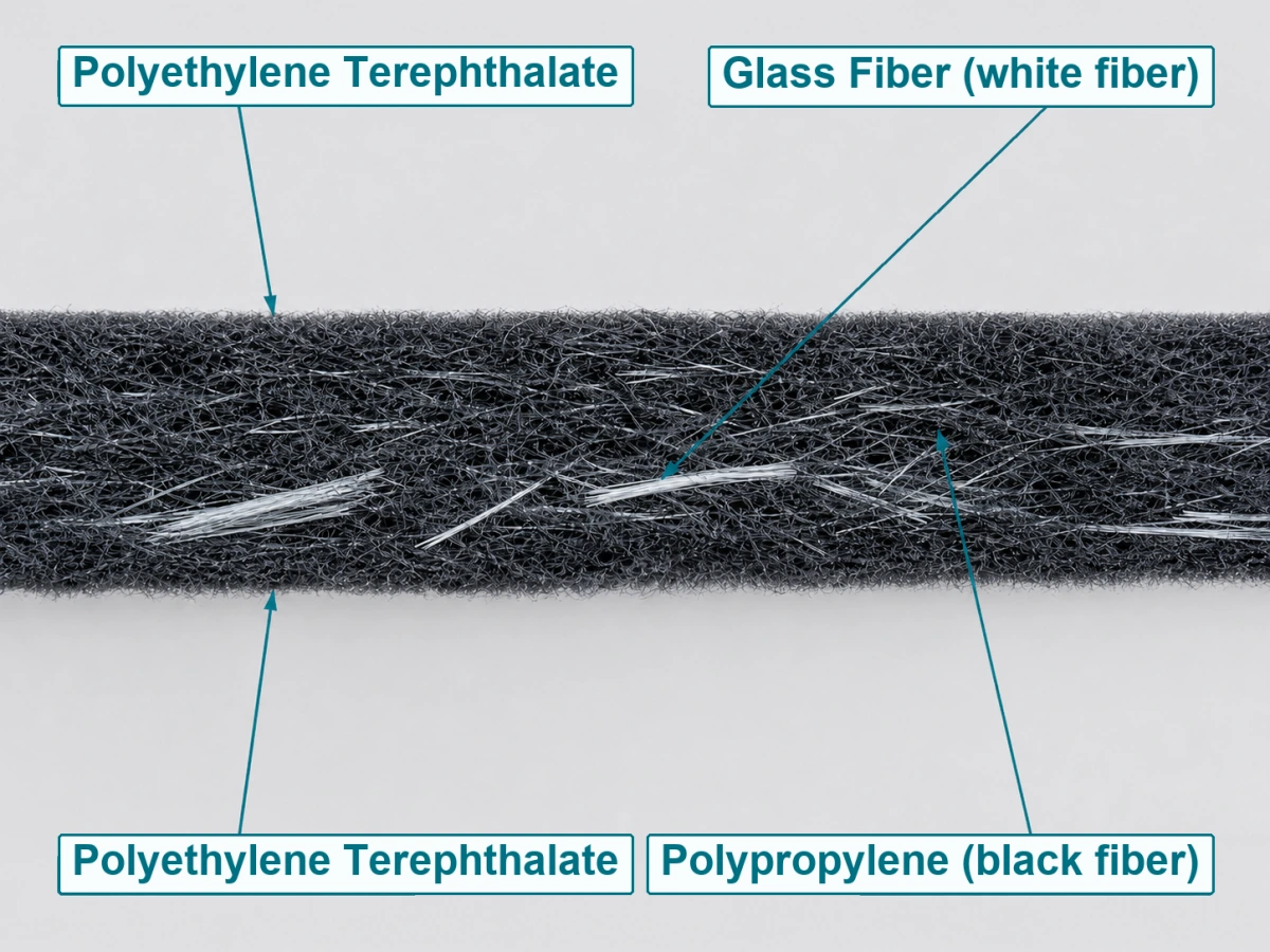 Automotive Composite Felt Material Composition